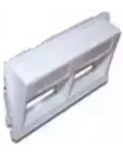 Рамка адаптерная LANMASTER LAN-WA-P2H/A-WH в Северске Коммутационные изделия Pintop.ru