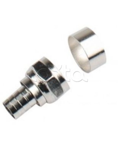 Штекер F-разъем под обжим (RG6U) LAZSO APFC12-RG6U в Северске Коннекторы Pintop.ru