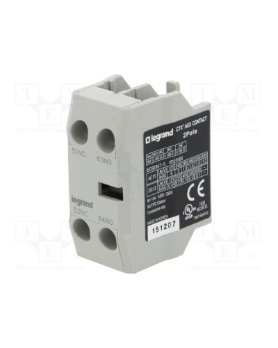 Блок вспомогательных контактов Legrand 416850 в Северске Дополнительное оборудование для сетей Pintop.ru