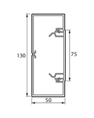Кабель-канал METRA 130x50 Legrand (638082) в Северске Кабель-канал Pintop.ru