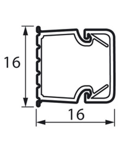 Кабель-канал METRA 16x16 Legrand (638191) в Северске Кабель-канал Pintop.ru