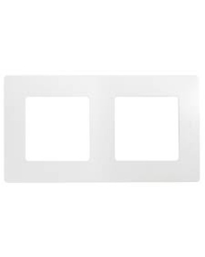 Рамка 2 поста Etika белый Legrand 672502 в Северске Аксессуары для кабель-канала Pintop.ru