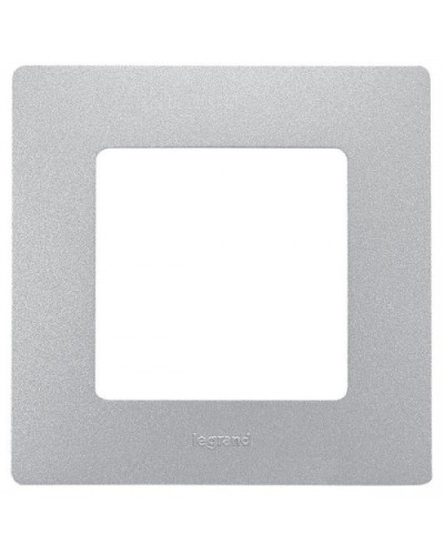 Рамка 1 пост Etika алюминий Legrand 672551 в Северске Аксессуары для кабель-канала Pintop.ru