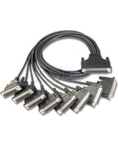 Кабель для 8-портовых плат ISA, PCI, Universal PCI Moxa Opt-8C (CBL-M62M25x8) в Северске Дополнительное оборудование для ОПС Pintop.ru