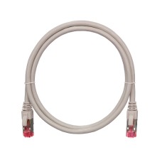 Шнур коммутационный 2хRJ45/8P8C S/FTP кат.6 (NMC-PC4SE55B-030-C-GY) NIKOMAX (3 м)