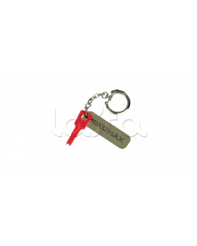 Ключ с брелком NIKOMAX NMC-RJ-KEY-KC-RD в Северске Патч-корды и пигтейлы Pintop.ru