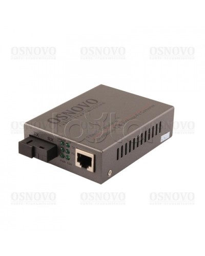Медиаконвертер Fast Ethernet OSNOVO OMC-100-11S5a в Северске Медиаконвертеры Pintop.ru