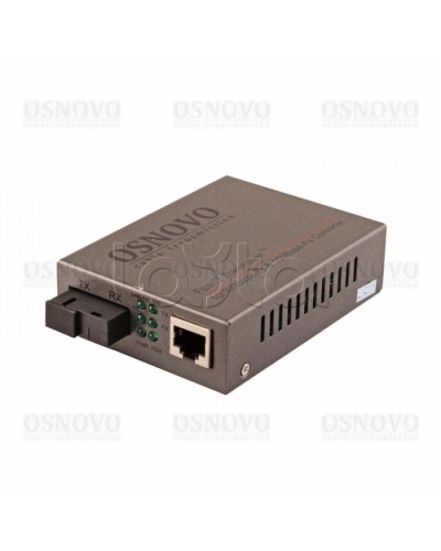 Медиаконвертер Fast Ethernet OSNOVO OMC-100-11S5b в Северске Медиаконвертеры Pintop.ru
