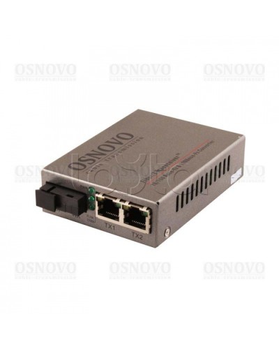 Медиаконвертер Fast Ethernet OSNOVO OMC-100-21S5a в Северске Медиаконвертеры Pintop.ru