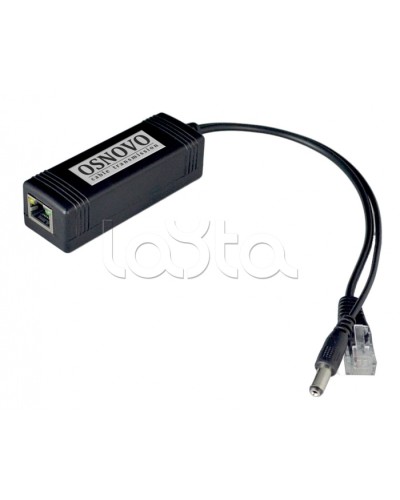 PoE-сплиттер OSNOVO PoE Splitter/2 в Северске Блоки питания для кожухов и камер Pintop.ru