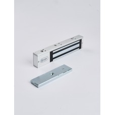 R-Lock RL-EM280-L0S - Электромагнитный замкок, 280кг, DC12/24B, цвет серебристый сатинированный алюминий RAL 7047