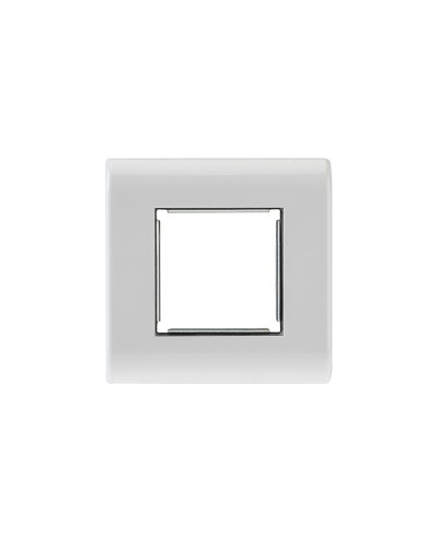 Панель лицевая 80х80 для модуля Mosaic, металлический суппорт 03-0130 в Северске Вентиляторные модули Pintop.ru