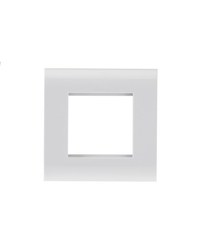 Панель лицевая 80х80 для модуля Mosaic, пластиковый суппорт 03-0131 в Северске Вентиляторные модули Pintop.ru