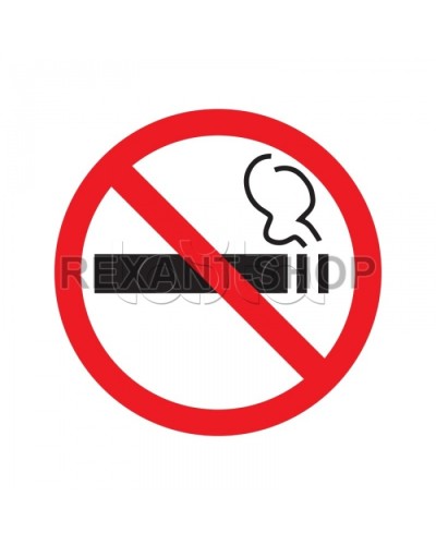 Знак безопасности Курить запрещено 200*200 мм (5шт/уп) REXANT (56-0035) в Северске Дополнительное оборудование для ОПС Pintop.ru