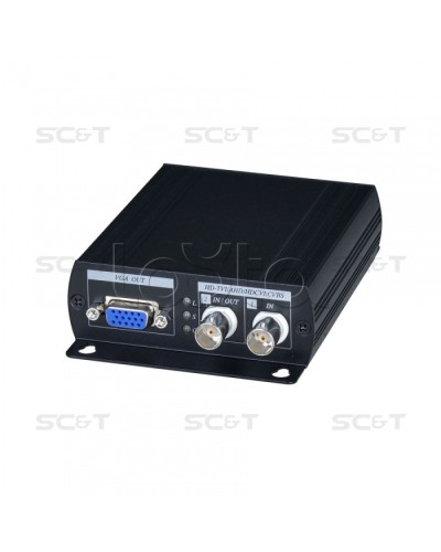Преобразователь-разветвитель AHD/HDCVI/HDTVI в HDMI/VGA/CVBS SC&T AD001HD4 в Северске Видеоусилители, Модуляторы, Делители Pintop.ru