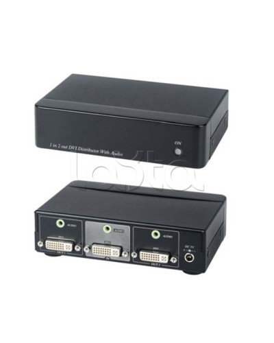 Усилитель-разветвитель DVI и аудио сигнала SC&T DD02A в Северске Видеоусилители, Модуляторы, Делители Pintop.ru