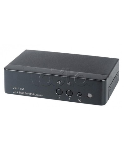 Коммутатор DVI и аудио сигналов SC&T DS02A в Северске Видеоусилители, Модуляторы, Делители Pintop.ru