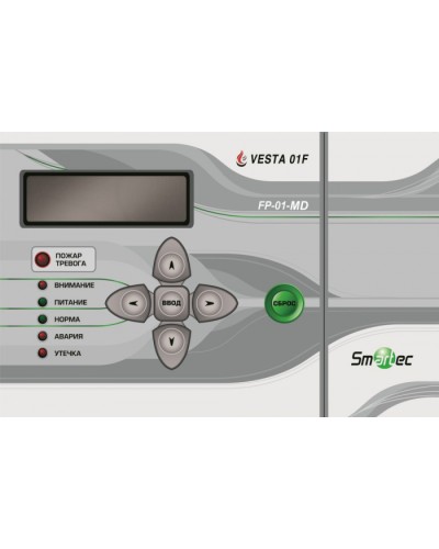 Центральный блок с ЖК дисплеем и клавиатурой Smartec FP-01-MD в Северске Адресная система охранно-пожарной радиоканальной сигнализации Smartec Pintop.ru