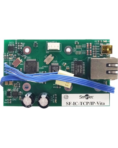 Преобразователь интерфейса RS485 в Ethernet Smartec SF-IC-TCP/IP-Vita в Северске Адресная система охранно-пожарной радиоканальной сигнализации Smartec Pintop.ru