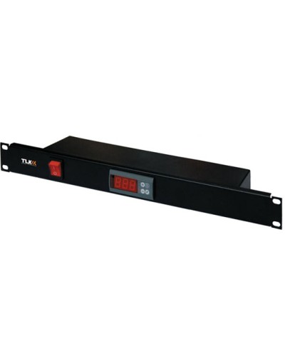 Панель для шкафа, с терморегулятором и датчиком TLK TLK-TERM-BK в Северске Вентиляторные модули Pintop.ru