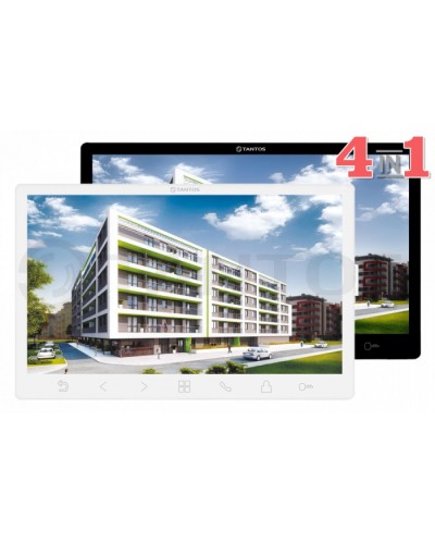 Монитор Tantos Sherlock HD SE (White) в Северске Абонентские IP устройства Pintop.ru