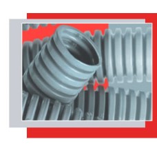 Труба гофрированная ПВХ тяжелая, с зондом диам. 25 мм (50м) Экопласт 11125