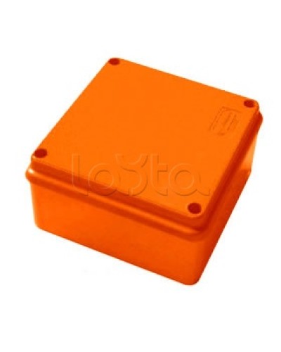 Коробка огнестойкая 100х100х55, 5P, (2,5-16 мм2), без галогена Экопласт 42037HF в Северске Коробки (ОКЛ) Экопласт Pintop.ru