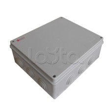 Коробка распределительная о/п 300х250х120,12 вых, с вых. для труб диам 32 мм Экопласт 44030