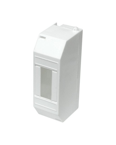 Щиток наружный для автоматических выключателей под 1-2 модуля (белый) Экопласт 44917 в Северске Боксы для автоматов Pintop.ru