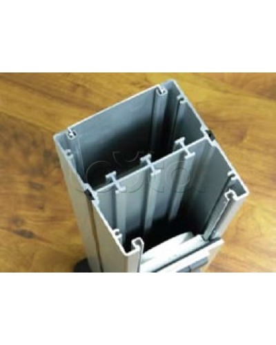 Колонна алюминевая под суппорт (двухсторонняя) 660мм Экопласт 70266 в Северске Системы лючков и колонн Pintop.ru