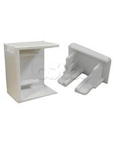 Заглушка для кабель-канала МЕХ, для сечения 40x16 Экопласт 72806 в Северске Аксессуары для кабель-канала Pintop.ru