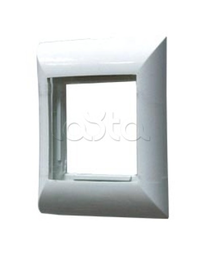 Суппорт для розетки 45x45 на 2 модуля Экопласт 73909-1 в Северске Аксессуары для кабель-канала Pintop.ru