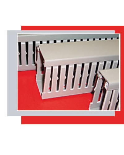 Короб перфорированный 25х60 мм (серый) Экопласт СР-Е74 в Северске Кабель-канал Pintop.ru