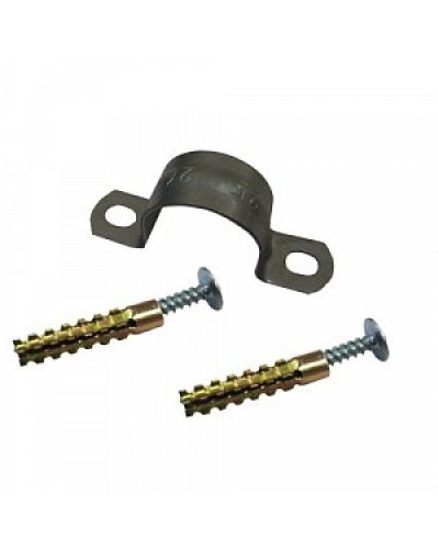 Дюбель-хомут клоп (двухлапковый) 19-20 мм Гефест (100 шт/уп) в Северске Крепеж: Дюбели, шурупы, саморезы Pintop.ru