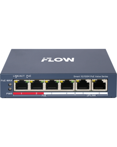 Коммутатор с PoE iFlow F-SW-EM206POE-VM/L в Северске Коммутаторы Pintop.ru