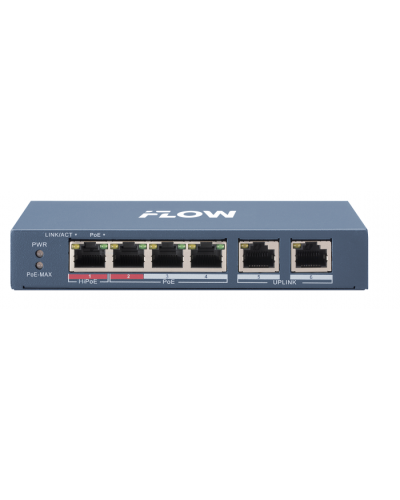 Коммутатор с PoE iFlow F-SW-EU206HPOE-V в Северске Коммутаторы Pintop.ru