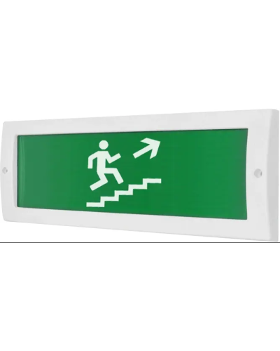 Табло М-12 Человек по лестнице вправо вверх(ИП Раченков А.В.) в Северске Оповещатели Pintop.ru