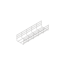 Проволочный лоток 100х500х5,0 L3000 мм КМ-Профиль (PL100-500-5-3000)