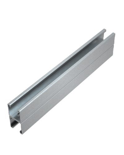 Страт-профиль двойной 41х41 L200 мм s:3,0 КМ-Профиль (2STPV41-41-200) в Северске Аксессуары для лотков Pintop.ru