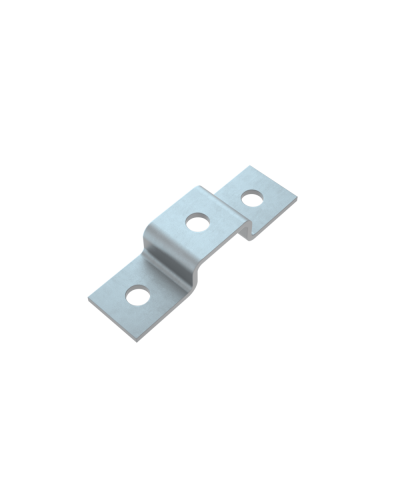 Прямоугольная скоба для страт-профиля 41х21 мм HD КМ-Профиль (PS41-21 HD) в Северске Держатели, клипсы, скобы Pintop.ru