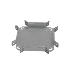 Х-разветвитель 50х100 мм "ПЛЮС" INOX304 КМ-Профиль (XDplus50-100 INOX304)