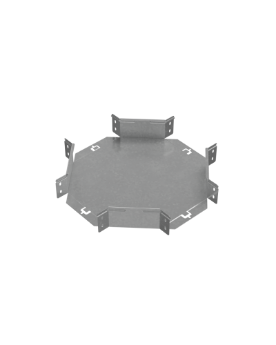 Х-разветвитель 80х200 мм ПЛЮС HD85 КМ-профиль (XDplus80-200 HD85) в Северске Аксессуары для лотков Pintop.ru