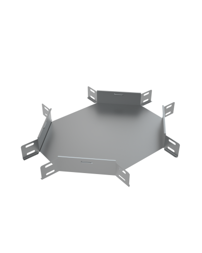 Х-разветвитель 50х200 мм КМ-Профиль (XD50-200) в Северске Аксессуары для лотков Pintop.ru