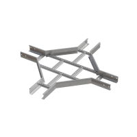 Х-разветвитель лестничный 80х400х1,2 мм HD N КМ-профиль (LXD80-400-1.2 HD N)