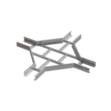 Х-разветвитель лестничный 80х100х1,5 мм INOX304 N КМ-Профиль (LXD80-100-1.5 INOX304 N)