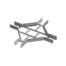 Х-разветвитель лестничный 100х400х1,2 мм HD85 N КМ-профиль (LXD100-400-1.2 HD85 N)