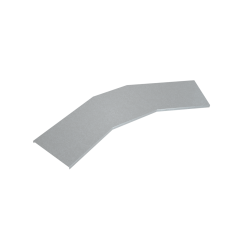 Крышка лестничного горизонтального угла 45 гр. 200 мм INOX304 КМ-Профиль (KLGL45-200 INOX304)