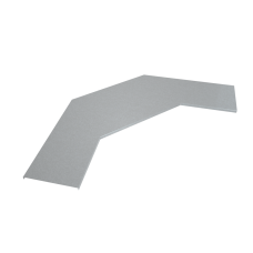 Крышка лестничного горизонтального угла 90 гр. 100 мм INOX304 КМ-Профиль (KLGL90-100 INOX304)