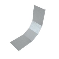 Крышка лестничного вертикального внутреннего угла 90 гр. 500 мм КМ-Профиль (KLNL90-500)