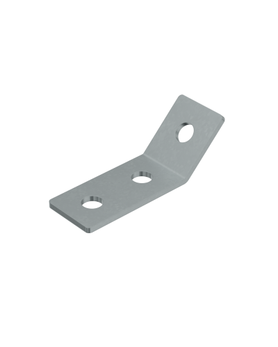 Уголок 45 гр. (3 отверстия) HD85 КМ-профиль (USG45-3 HD85) в Северске Аксессуары для лотков Pintop.ru